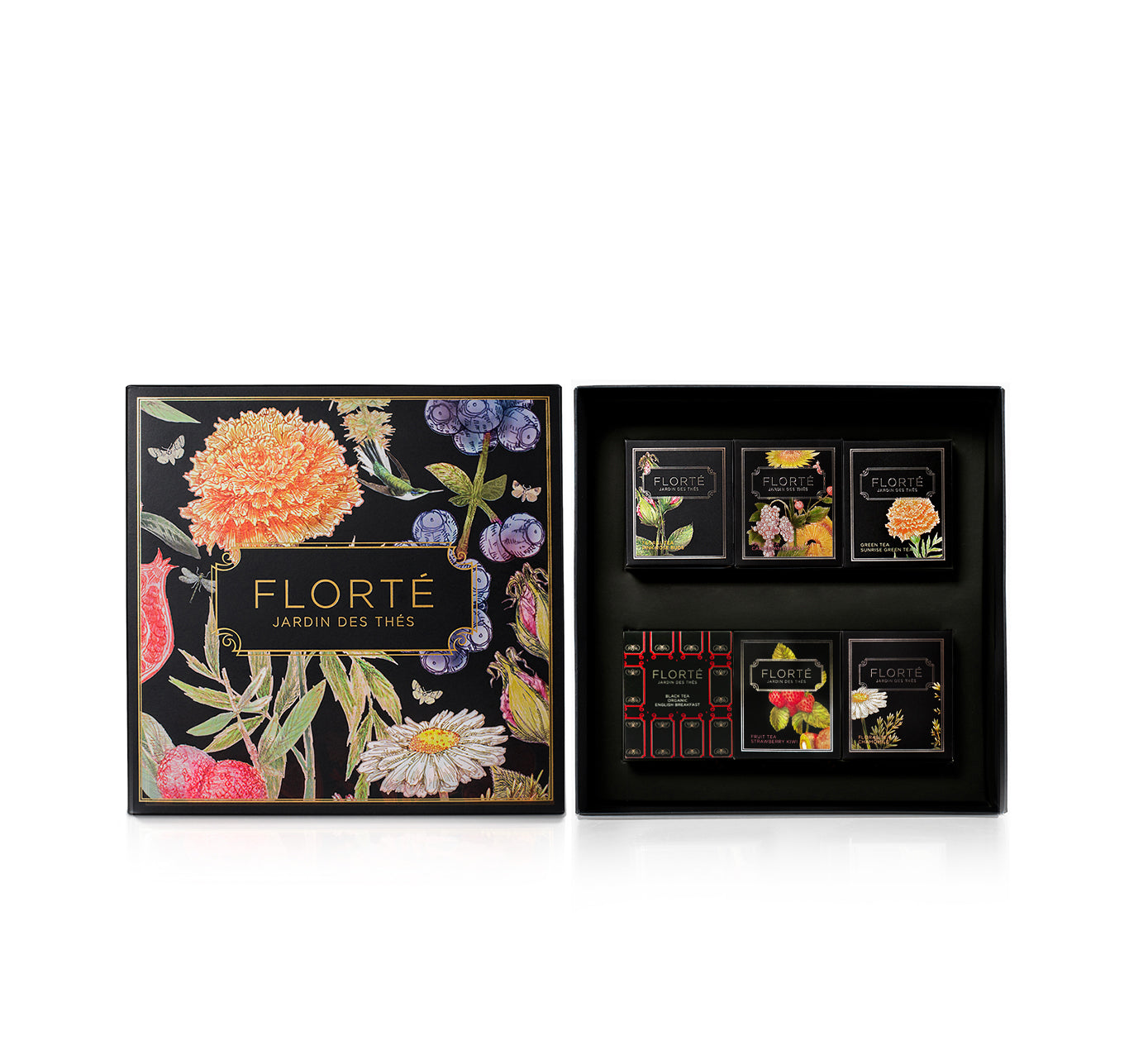 Florté Gift Set with 6 Discovery Teas