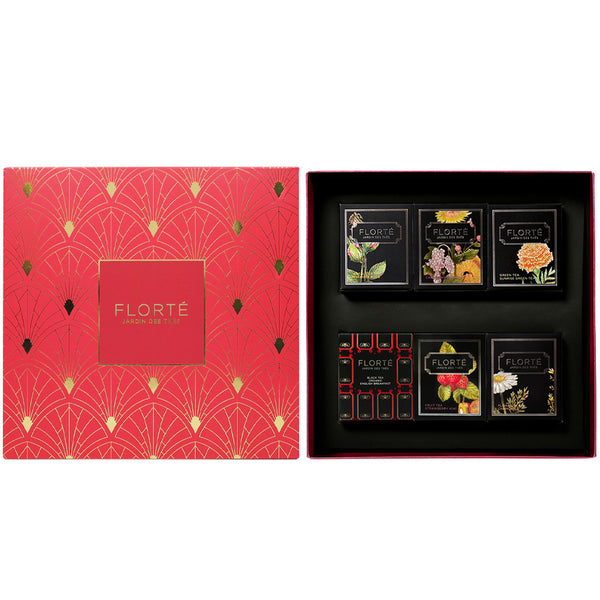 Florté Gift Set with 6 Discovery Teas