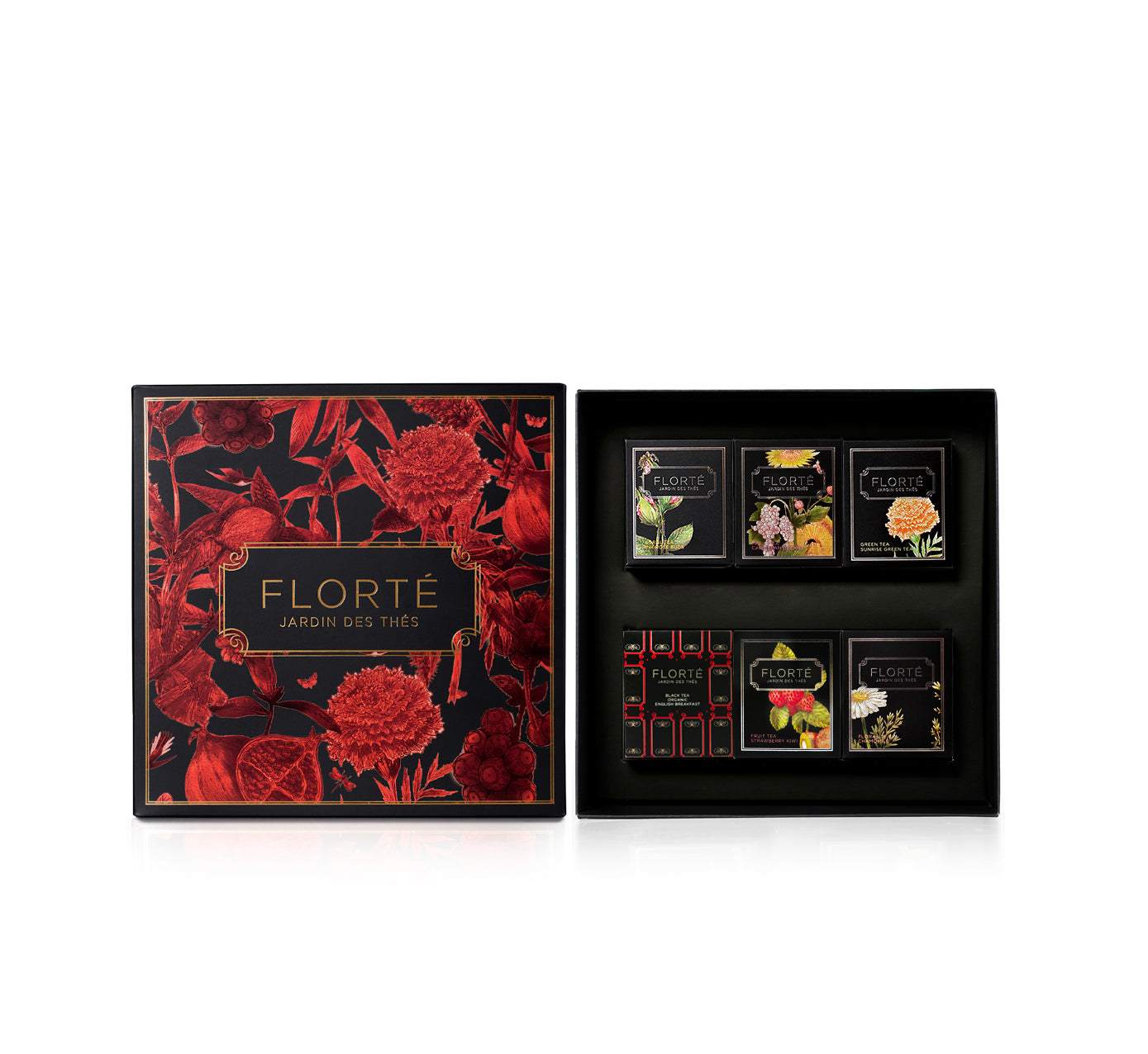 Florté Gift Set with 6 Discovery Teas