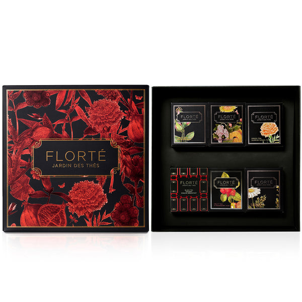 Florté Gift Set with 6 Discovery Teas