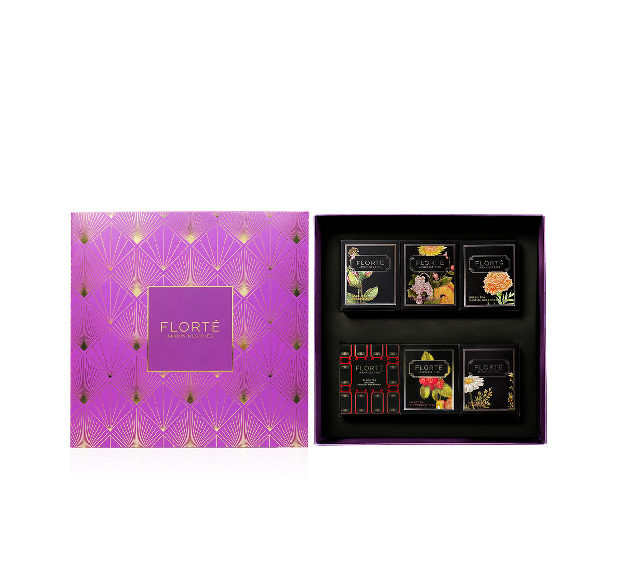 Florté Gift Set with 6 Discovery Teas