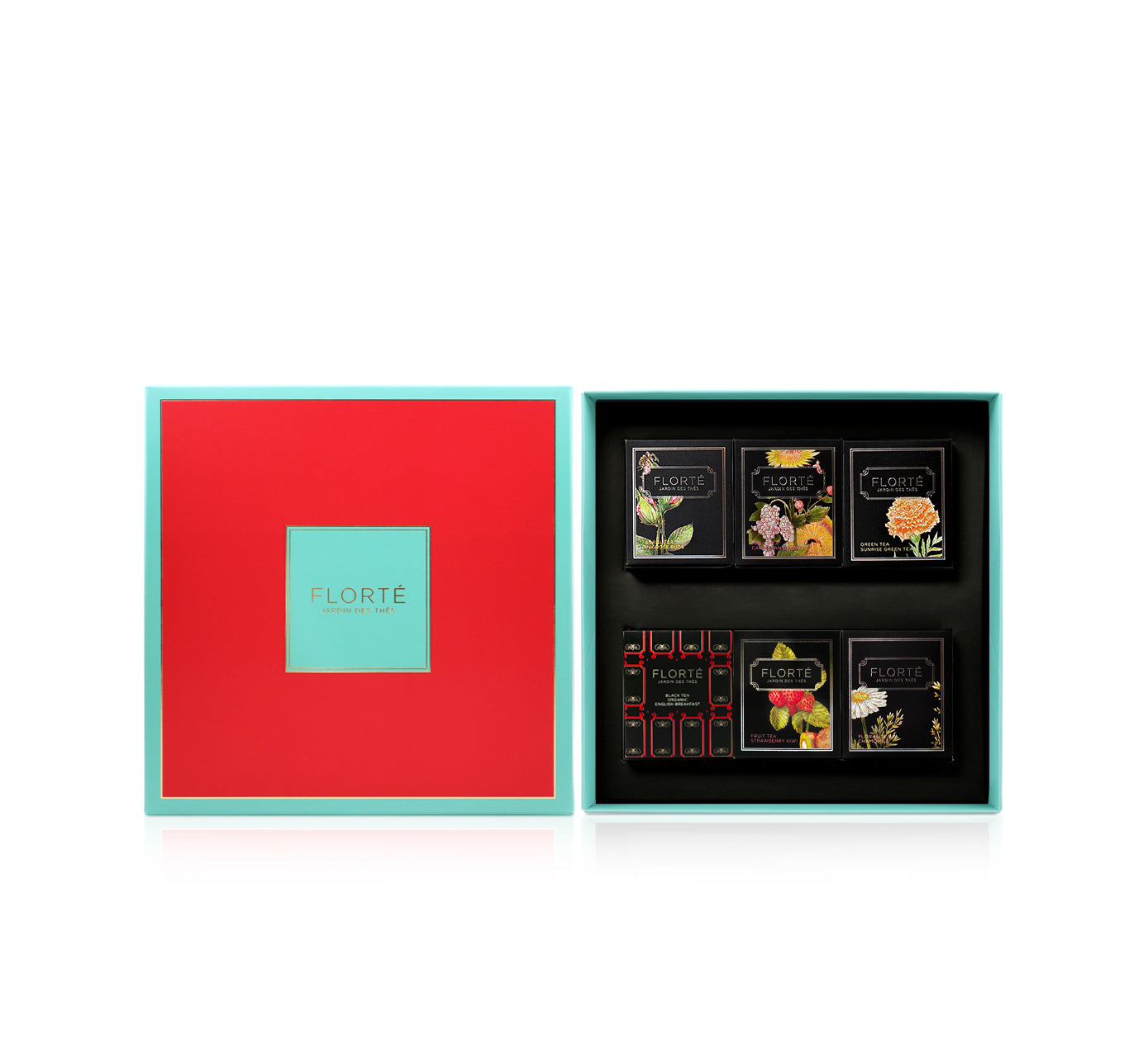 Florté Gift Set with 6 Discovery Teas