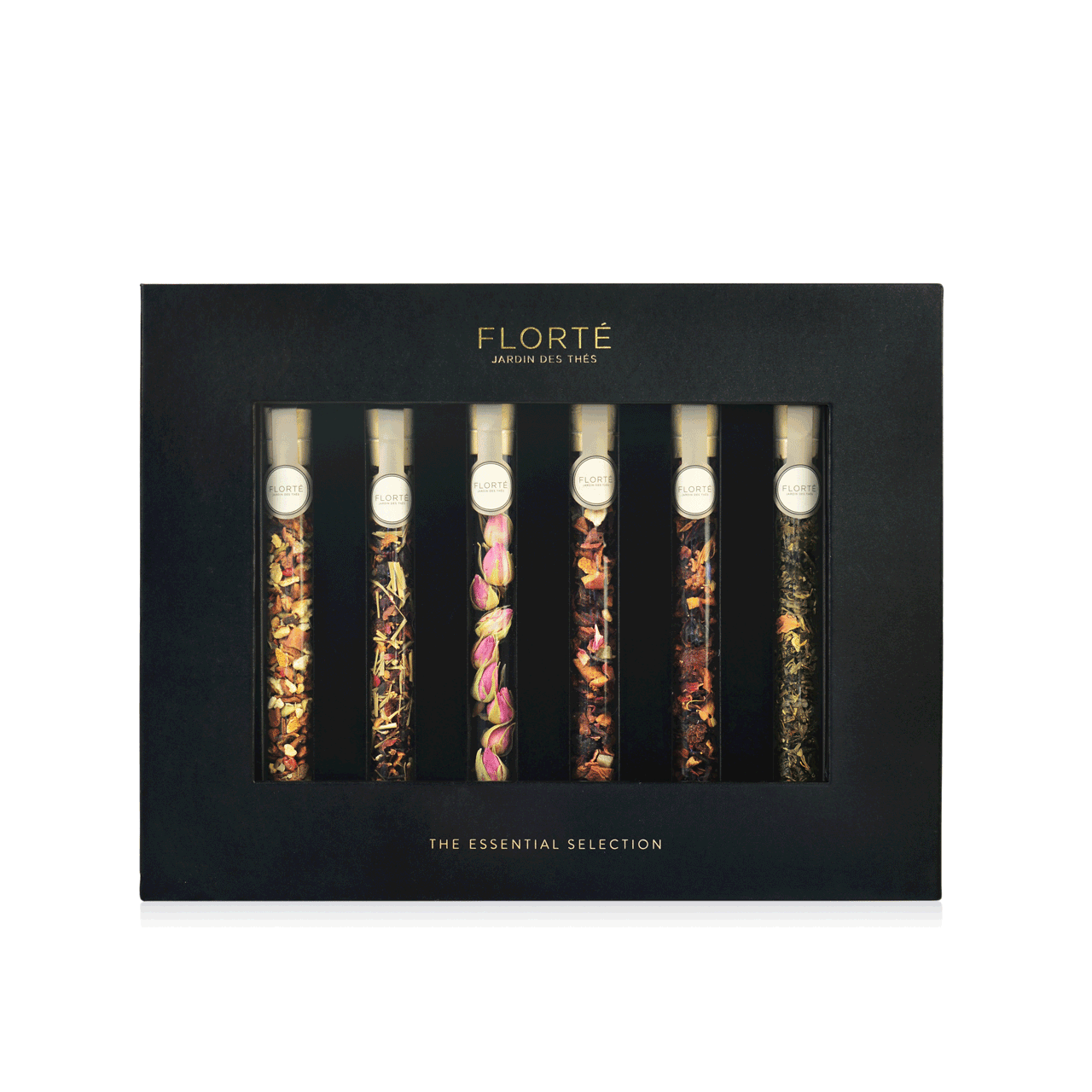 Glass Tube Gift Set - Midnight Black