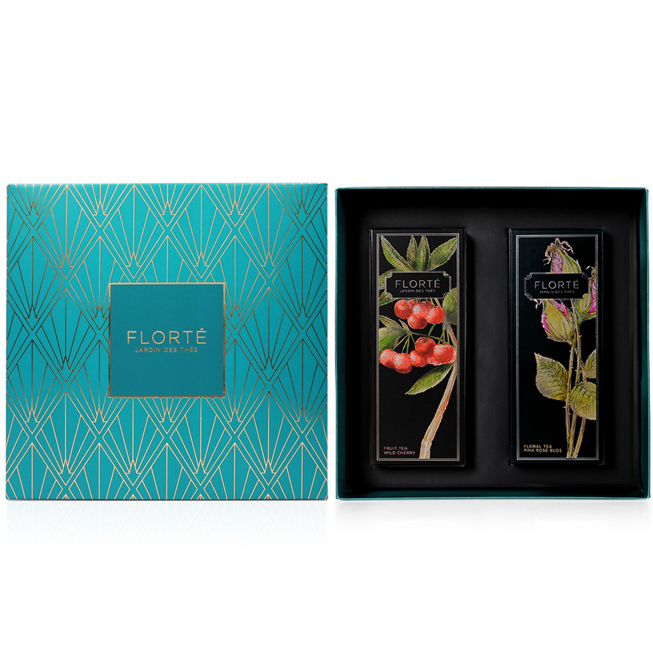 Florté Gift Set with 2 Loose Teas